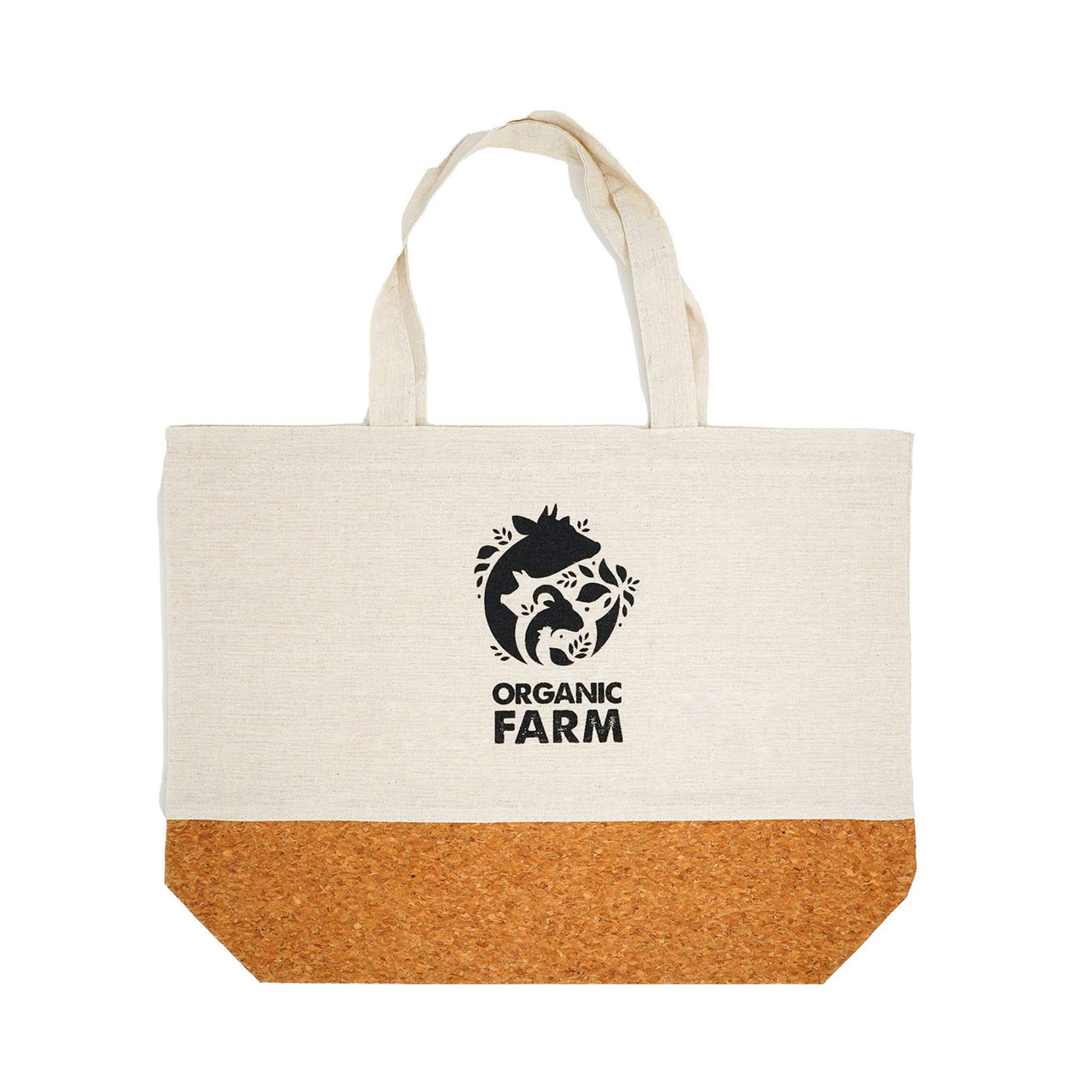 6Oz. Linen and Cork Tote (Q149622)