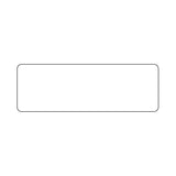 Tucson Plastic Name Badge: 3 x 1 In. (Q150022)