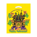 Stock Design Halloween Die Cut Bag - Haunted House (Q150222)