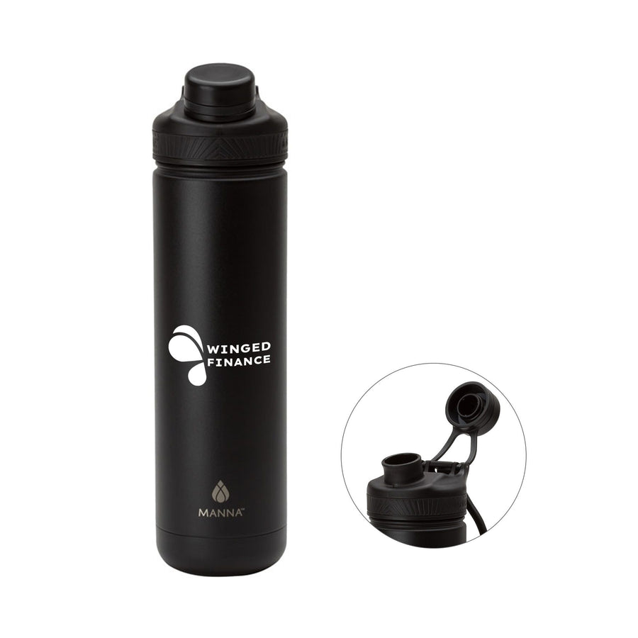 Manna™ 26 Oz. Ranger Powder Coated Steel Bottle (Q150622)