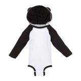 Rabbit Skins Infant Fine Jersey Character Hooded Long Sleeve Bodysuit with Ears (Q152332)