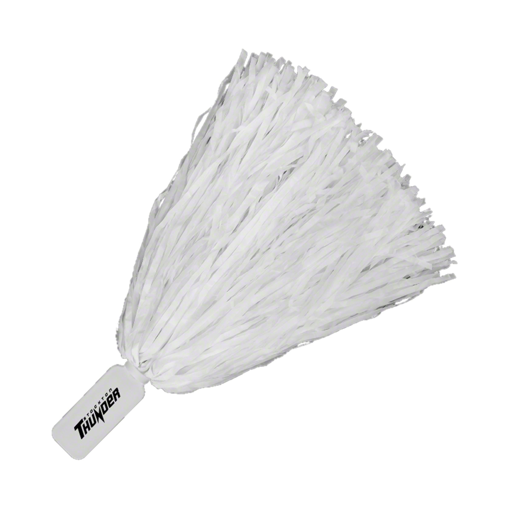 Economy White Pom Poms (Non-Light Up) (Q152632)