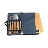 Firepit 5-Piece BBQ Set with Cutting Board & Carrying Case (Q155432)