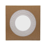 Round Greek Key Absorbent Stone Coaster Duo (Q155922)