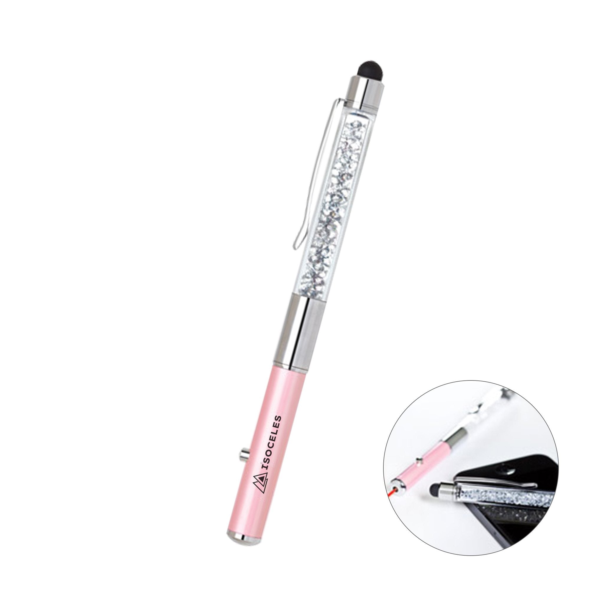 2 In 1Laser Pointer with Capacitive Stylus  Imprinted with Logo (Q158222)