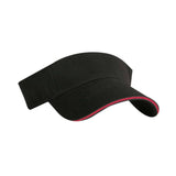 Brushed Cotton Twill Sandwich Visor (Q161332)