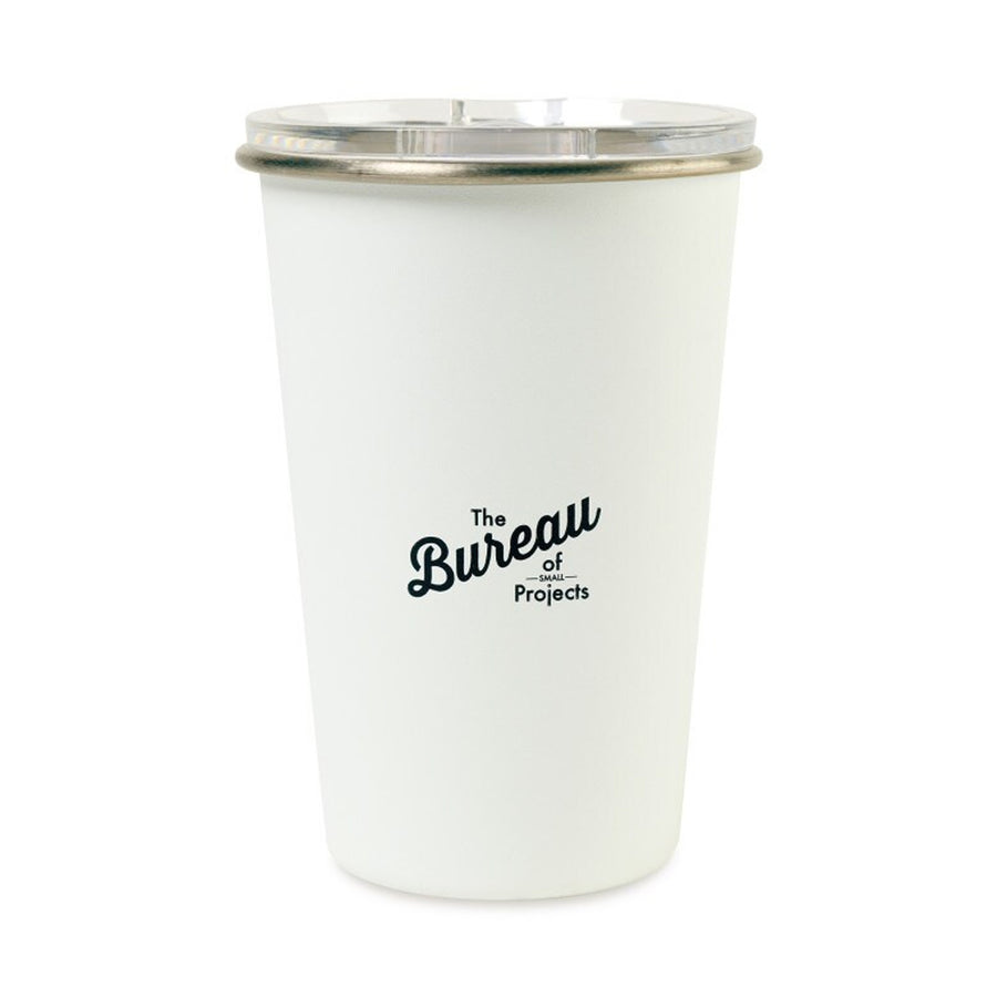 14 Oz. Arlo Classics Stainless Steel Travel Tumbler - White (Q162922)