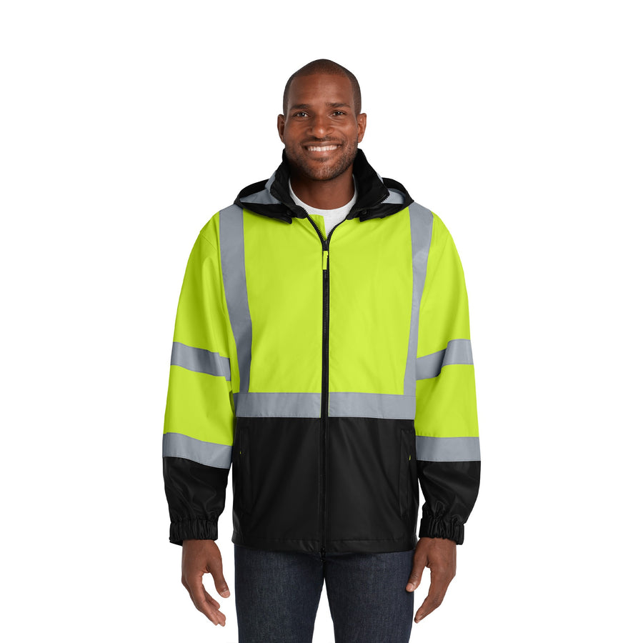 CornerStone® ANSI 107 Class 3 Safety Windbreaker (Q163332)