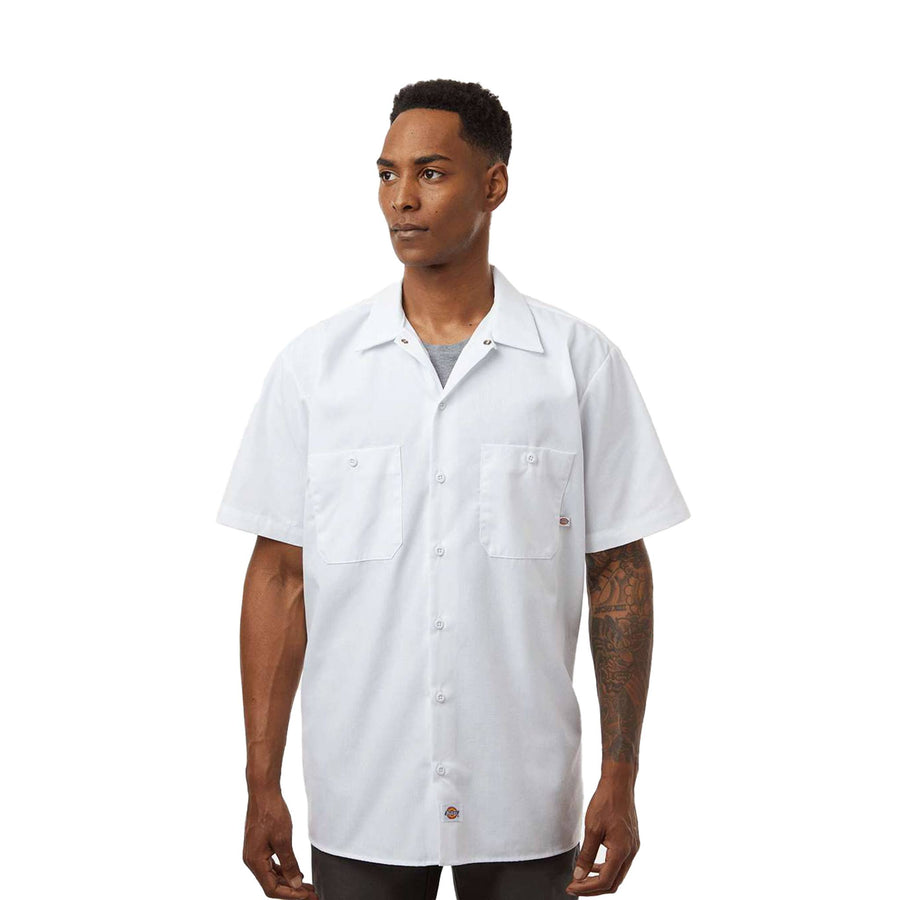 Dickies Men's Industrial Short Sleeve Work Shirt (Q163432)