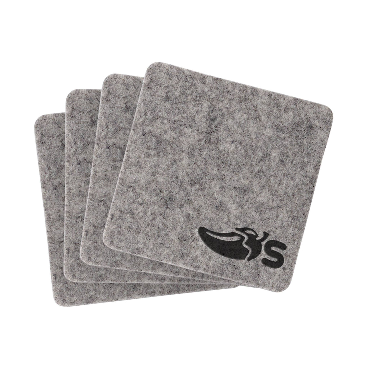 Linden Recycled Felt Coasters (Q163522)