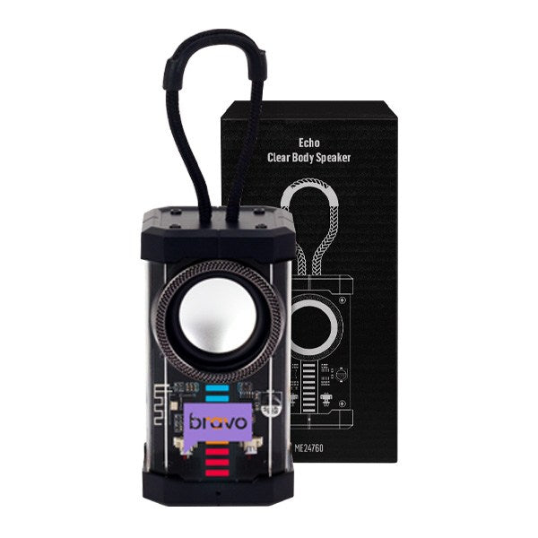 Echo Clear Body Speaker  Imprinted with Logo (Q164022)