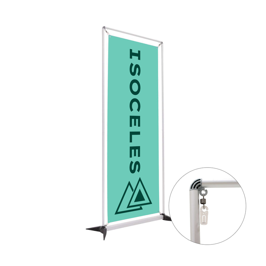 3.5Ft. FrameWorx Banner Display Kit (Double-Sided) (Q164222)