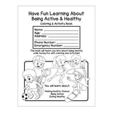 Be Healthy & Active Large Coloring Book (Q166022)