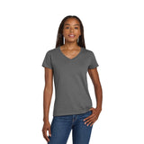 Gildan® Ladies Heavy Cotton™ 100% Cotton V-Neck T-Shirt (Q167922)