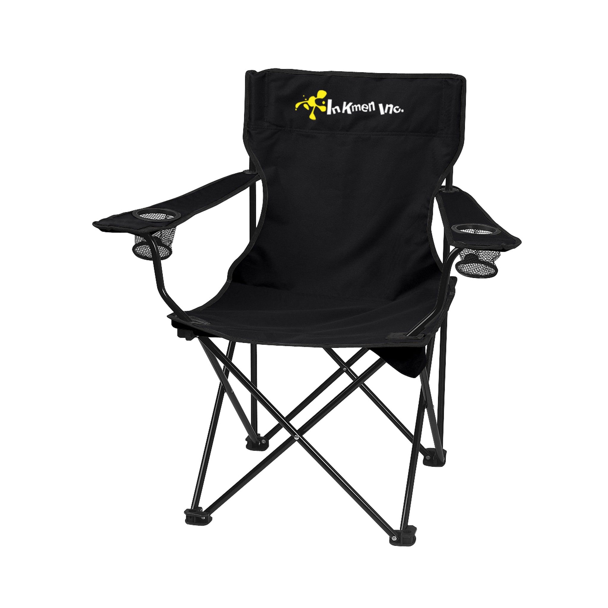 Nylon Folding Chair with Carrying Bag  Imprinted with Logo (Q168311)