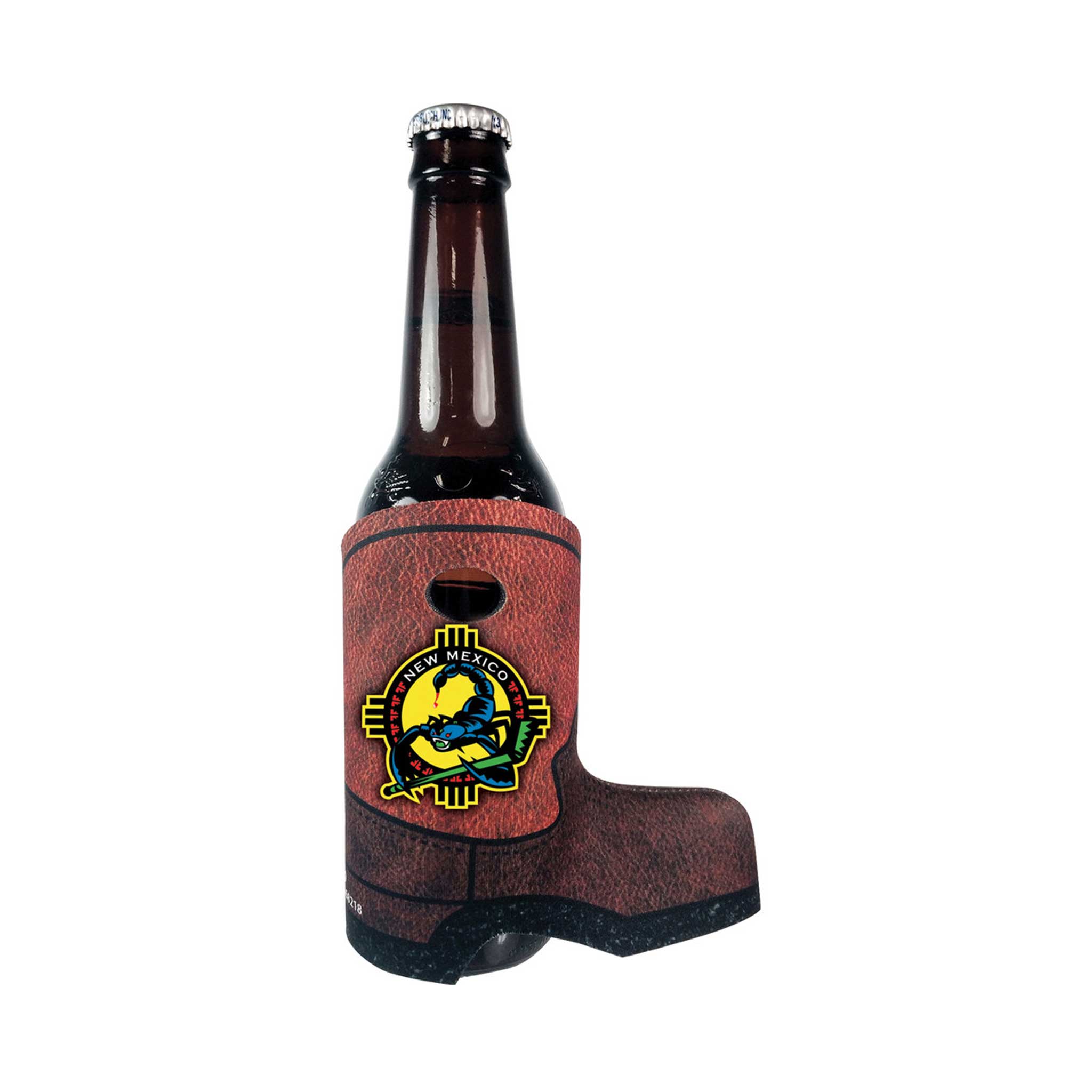 Full Color Boot Slide-On Scuba Sleeve For Bottles (Q169422)