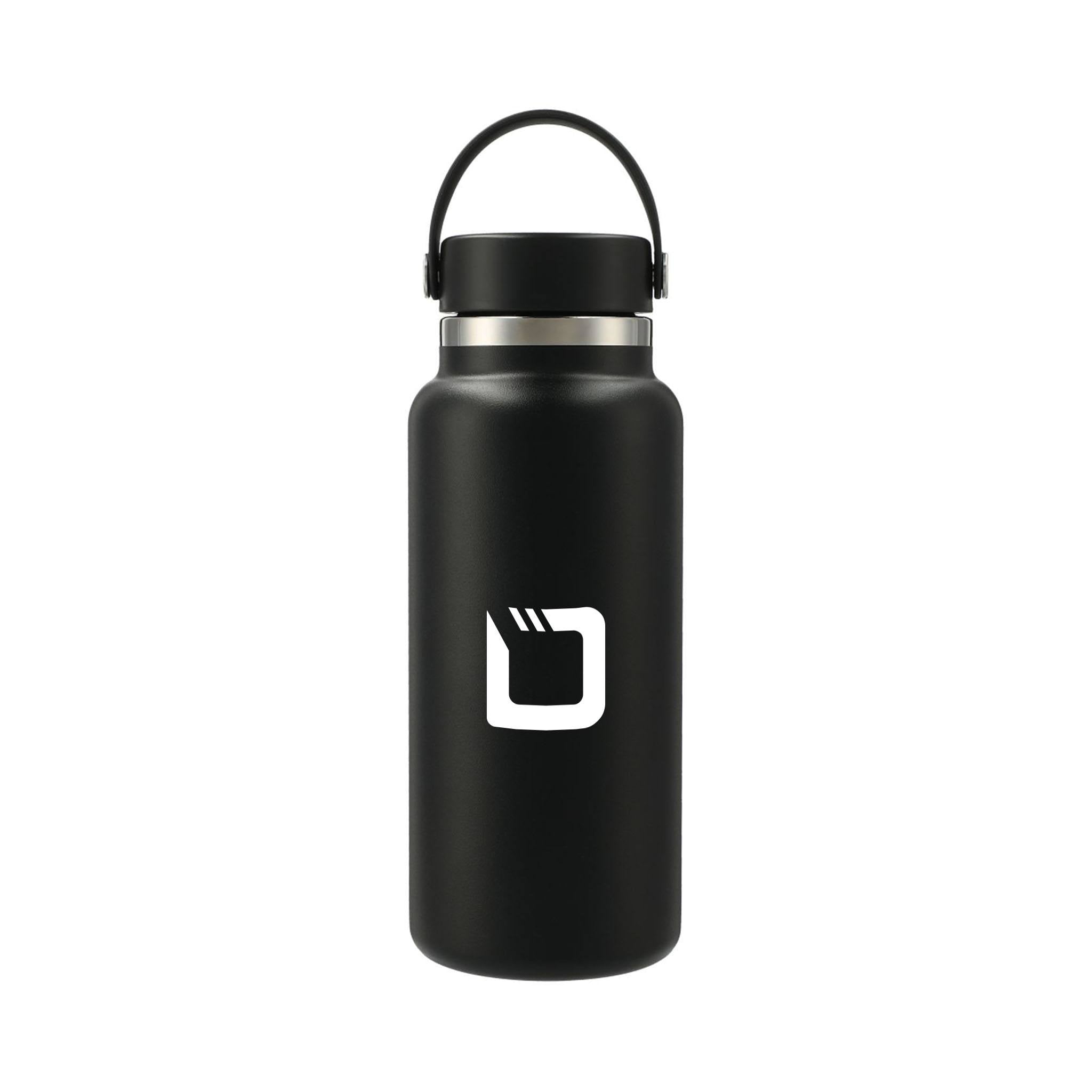 Hydro Flask® 32 Oz. Wide Mouth Bottle - Flex Cap  Imprinted with Logo (Q170722)