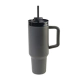 40 Oz. Adrian travel Tumbler With Straw - DG (Q171922)