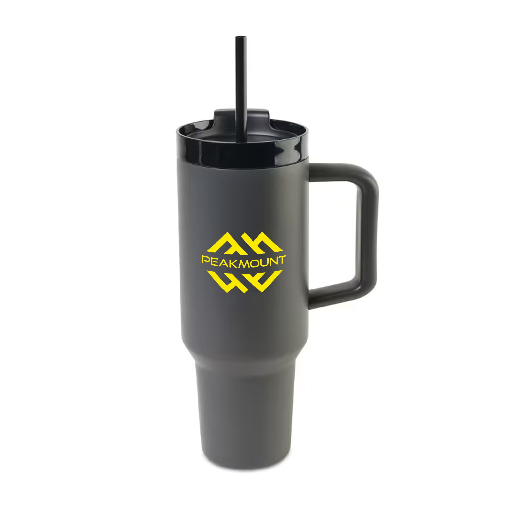 40 Oz. Adrian travel Tumbler With Straw - DG (Q171922)