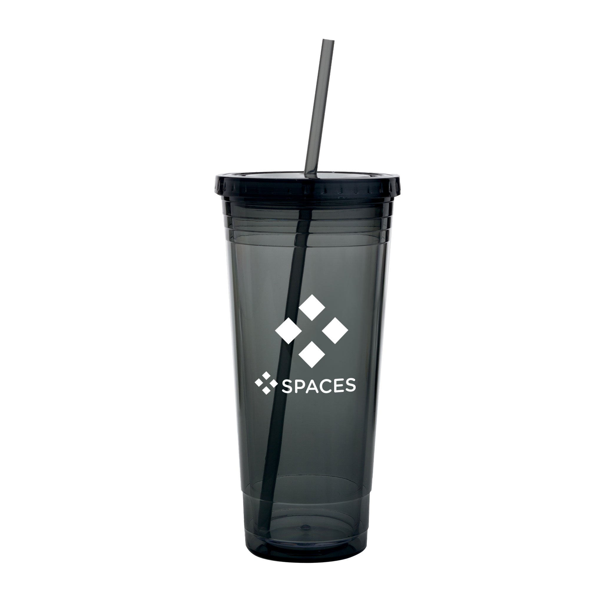 Double Wall Acrylic Tumbler - 24 Oz.  Imprinted with Logo (Q172222)