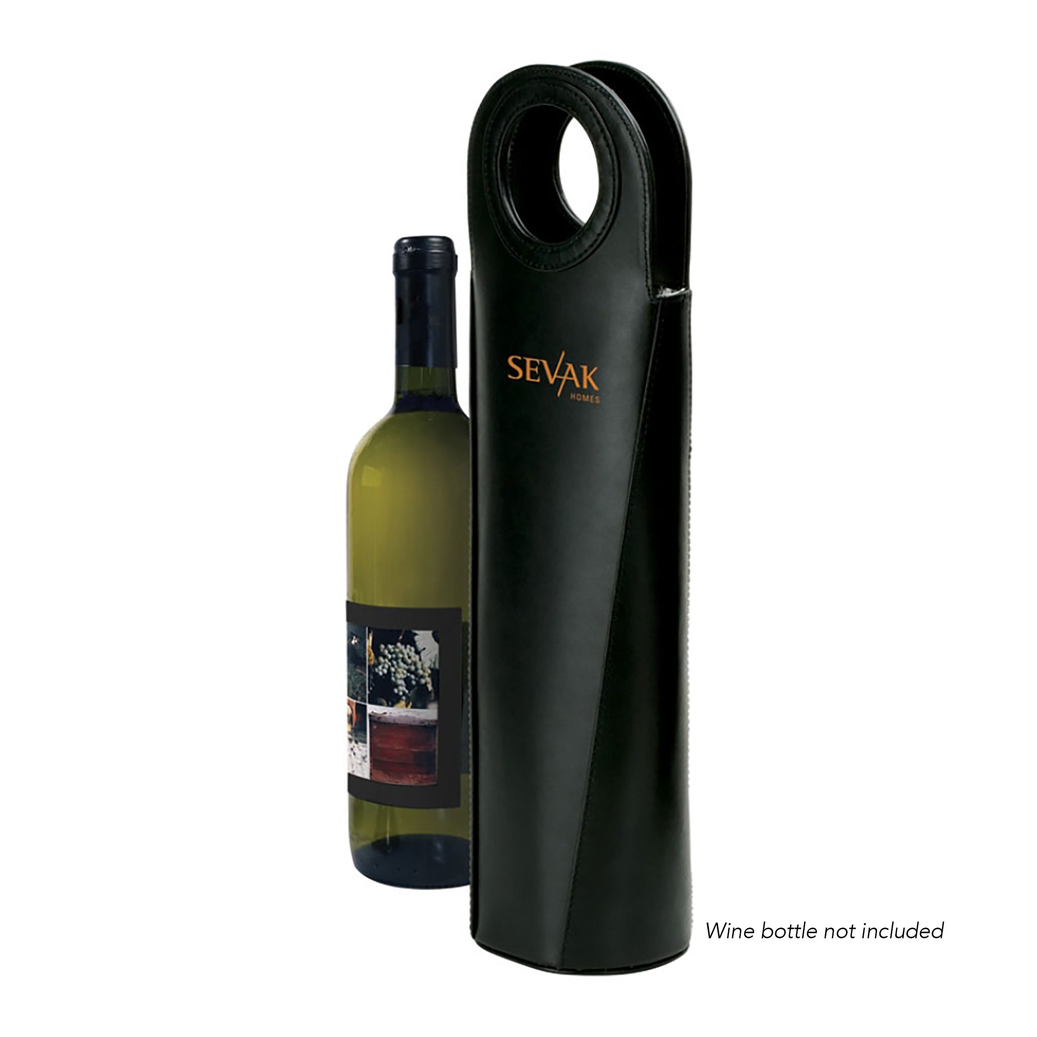 Leather Single Wine Carrier (Q173311)