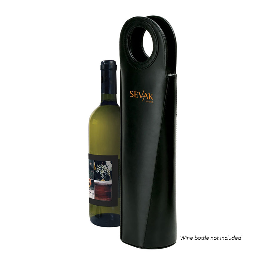 Leather Single Wine Carrier (Q173311)