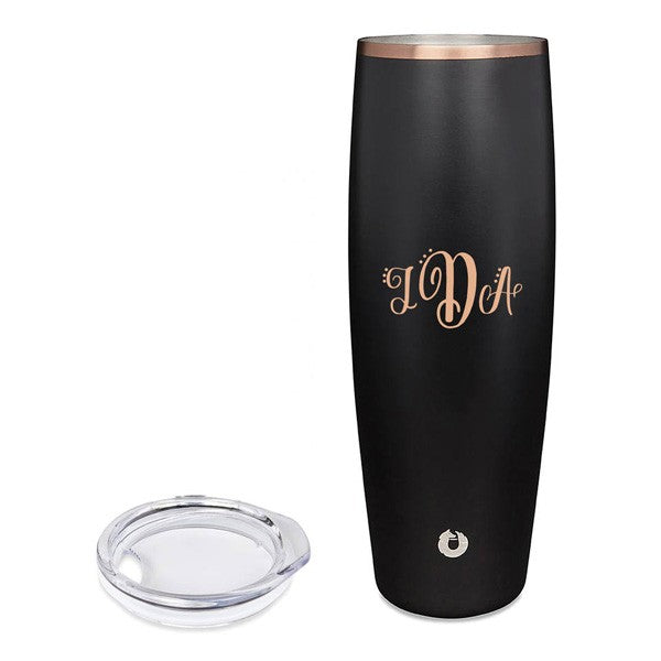 Snowfox® 24 Oz. Beer Glass With Lid  Imprinted with Logo (Q173822)