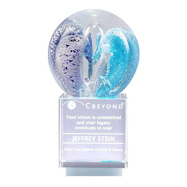 Intrigue 6.5 Inch Award  Imprinted with Logo (Q174122)