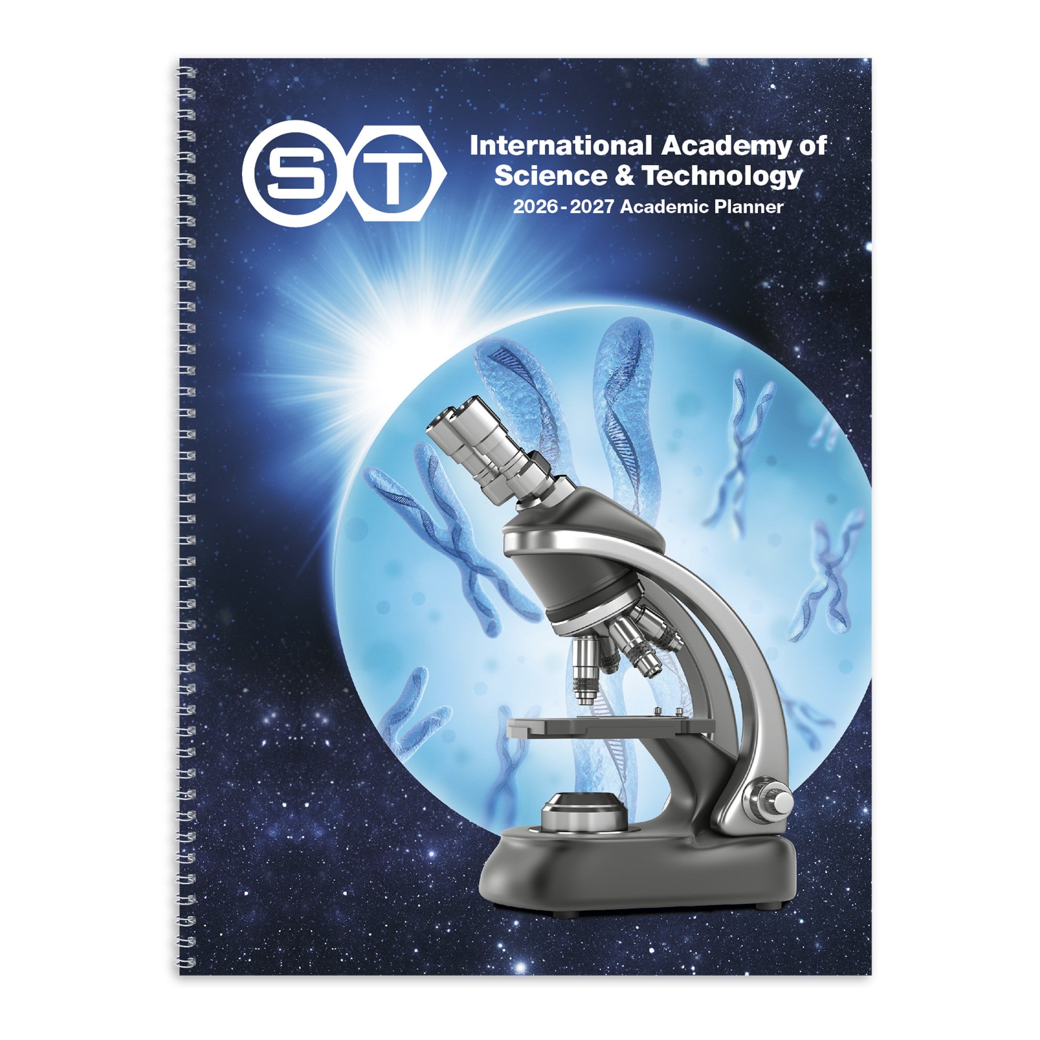 Academic Year Desk Planner With Custom Cover  Imprinted with Logo (Q174722)