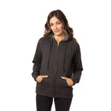 Econscious Ladies' Organic Heathered Fleece Full-Zip Hoodies (Q174811)