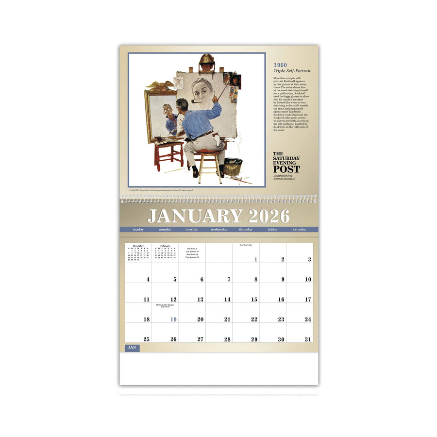 The Saturday Evening Post Deluxe Pocket Calendar (Q175722)