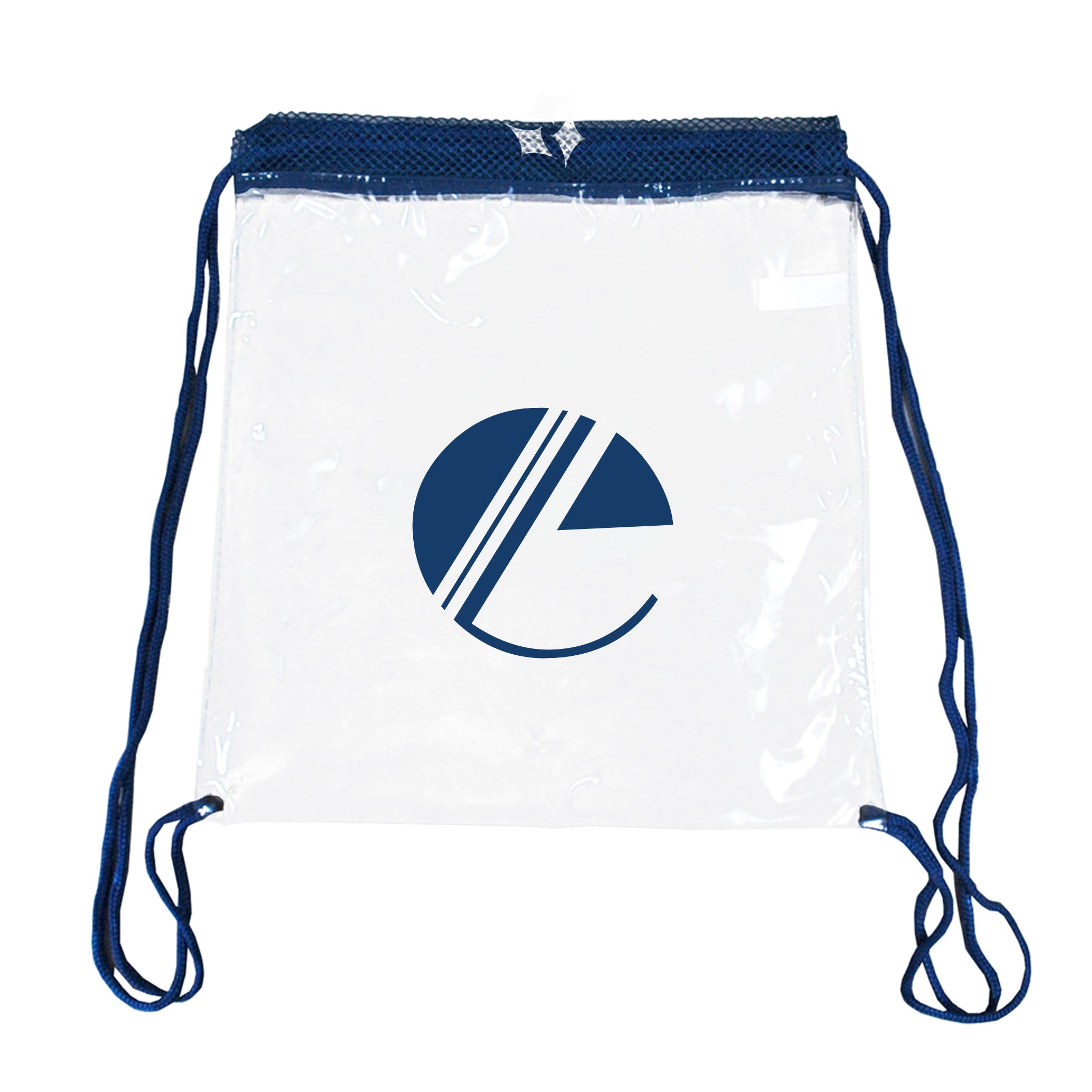 The 12 x 12 Inch Clear Drawstring Backpack (Q176422)