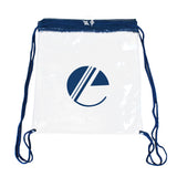 The 12 x 12 Inch Clear Drawstring Backpack (Q176422)