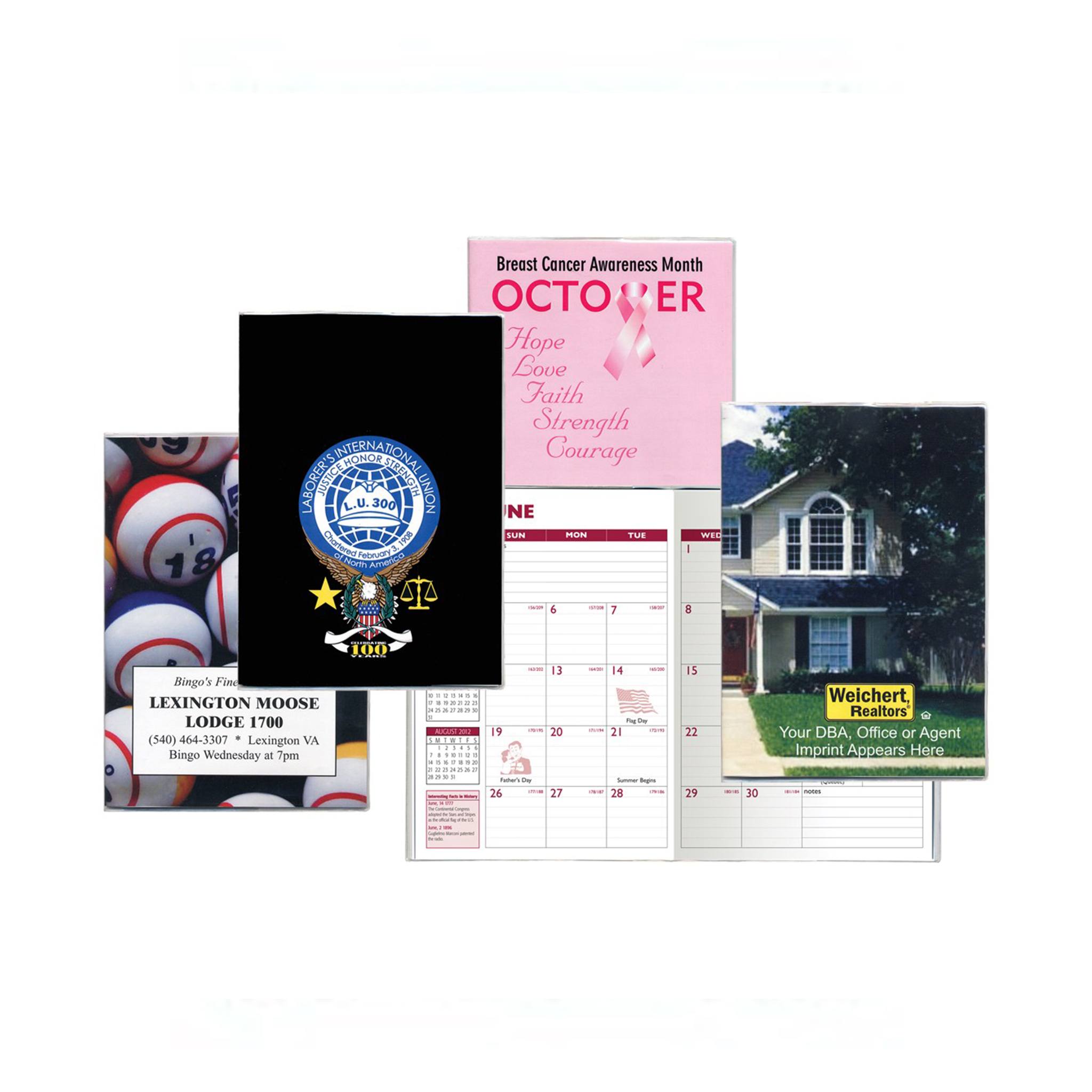 7 x 10 Inch Planner With Academic Insert - Full Color  Imprinted with Logo (Q178222)