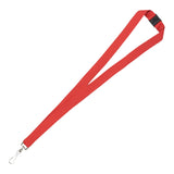 Polyester Silkscreen Lanyard with Free Breakaway Release (.75” ) (Q179311)