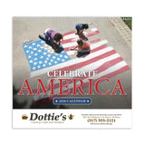 Celebrate America - Spiral  Imprinted with Logo (Q179811)