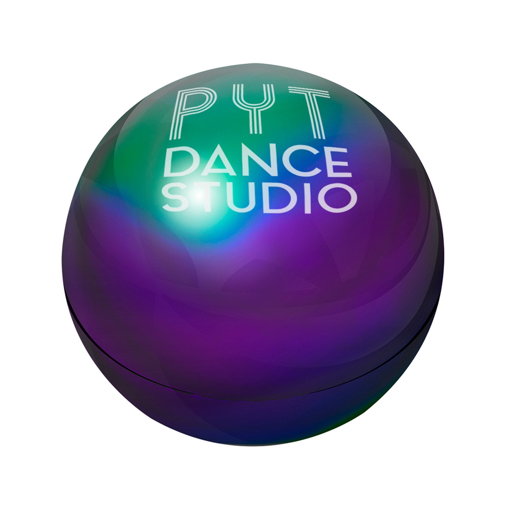 Metallic Rainbow Lip Moisturizer Ball  Imprinted with Logo (Q179911)