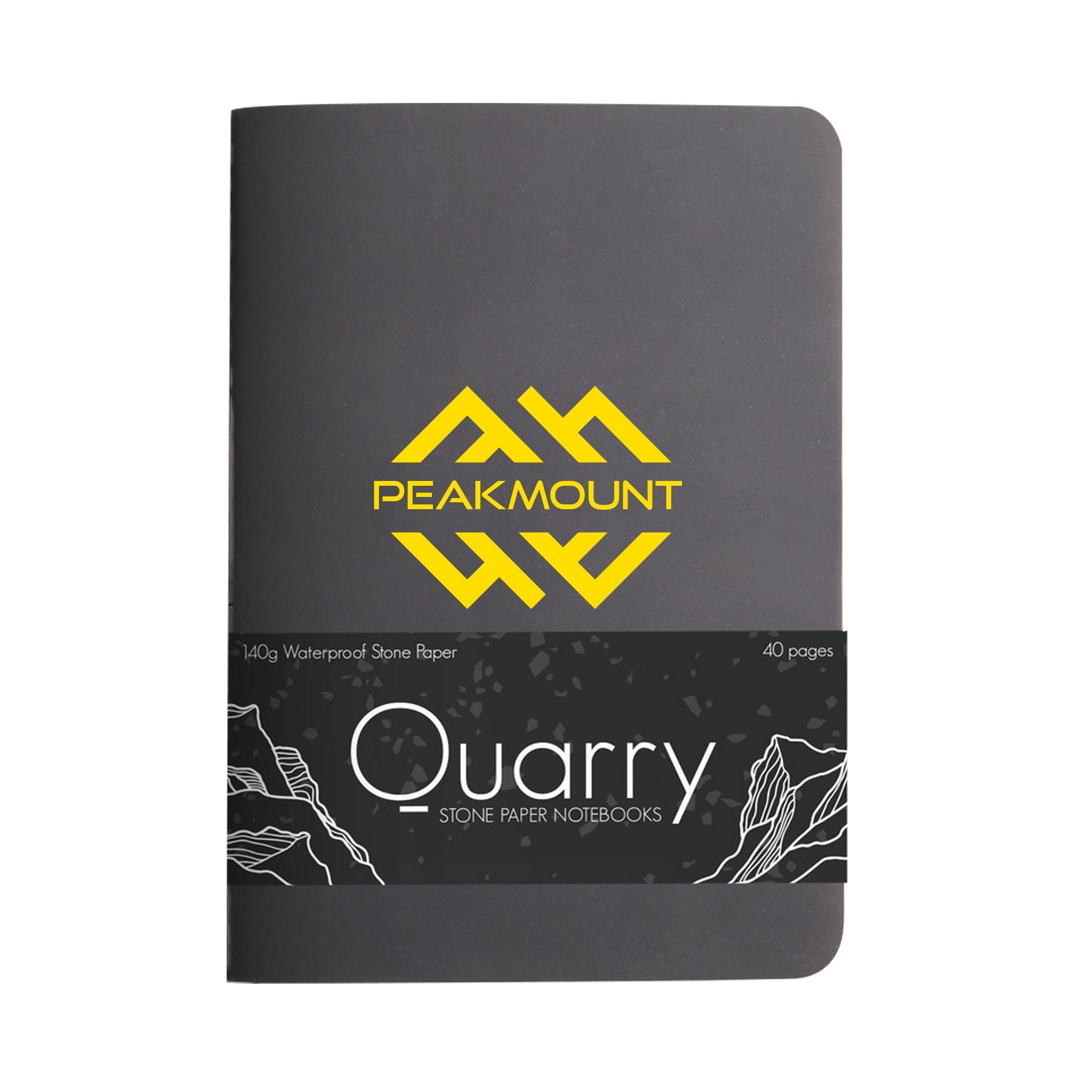 Quarry Stone Paper™ Pocket Notebook  Imprinted with Logo (Q180022)