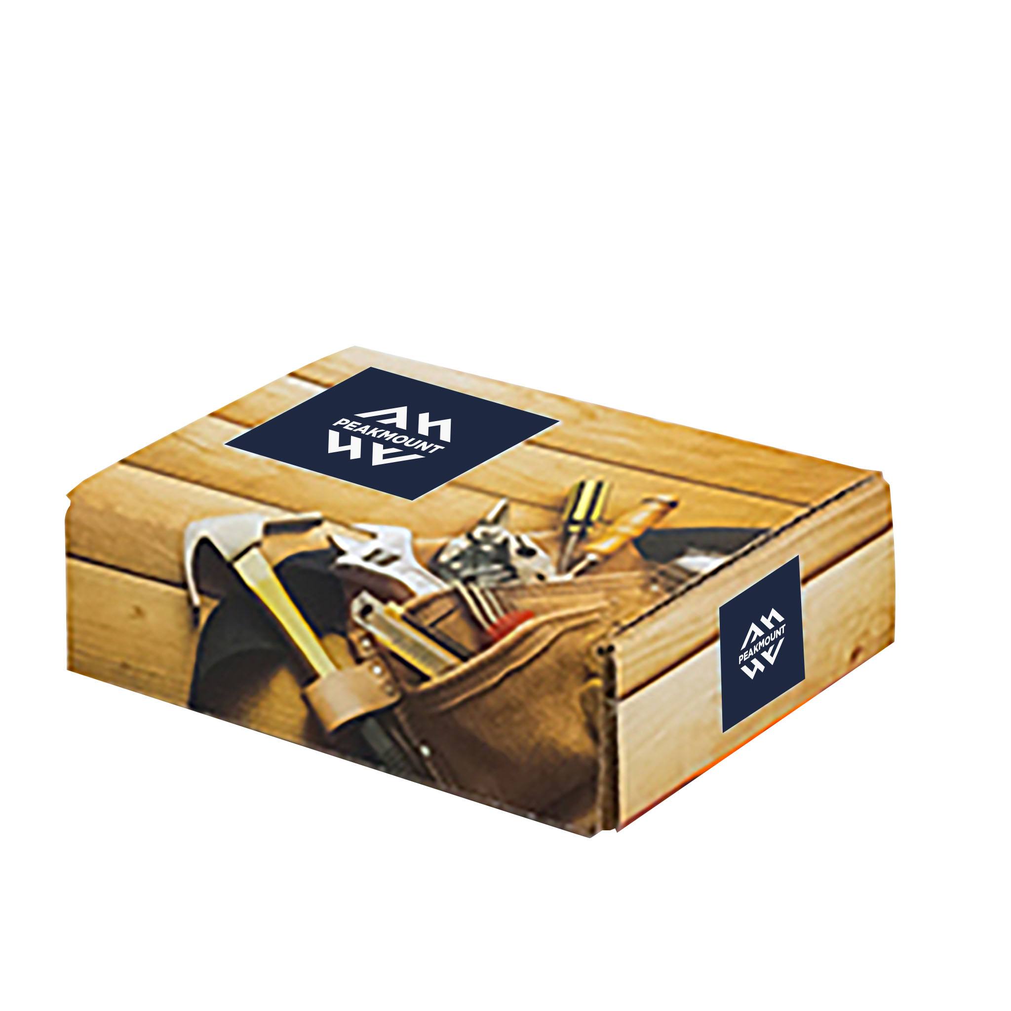 6.75" x 5" x 2" 4CP Full Bleed E-Flute Tuck Box (Q180322)