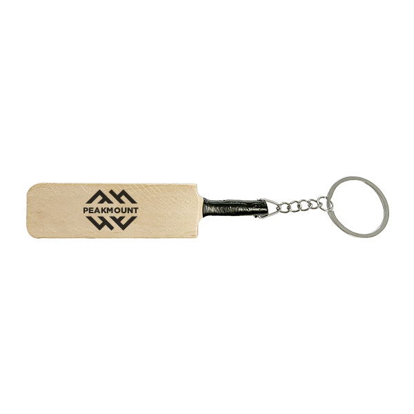 Cricket Bat Key Chain  Imprinted with Logo (Q182122)