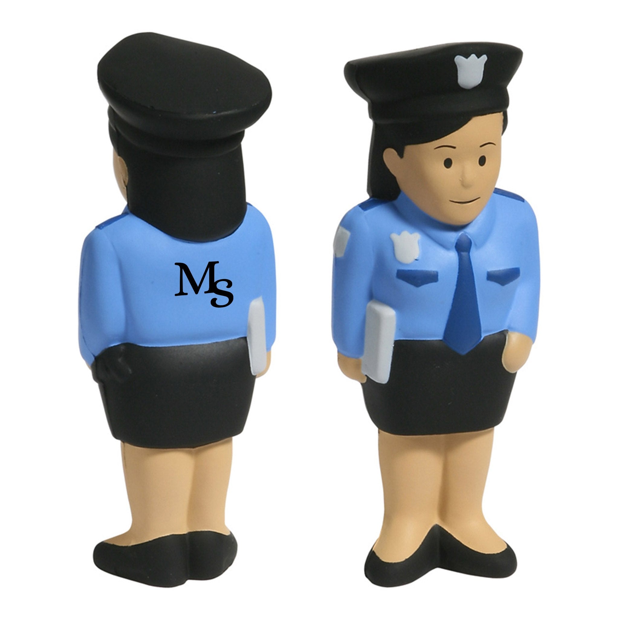 Police Woman Stress Reliever  Imprinted with Logo (Q183111)