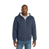 CornerStone® Heavyweight Sherpa-Lined Hooded Fleece Jacket (Q183332)