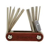 Bandelier 10-in-1 Folding Tool with Rosewood Handle (Q183522)