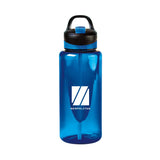42 Oz. All-Star Sports Bottle - Sports Blue  Imprinted with Logo (Q183622)