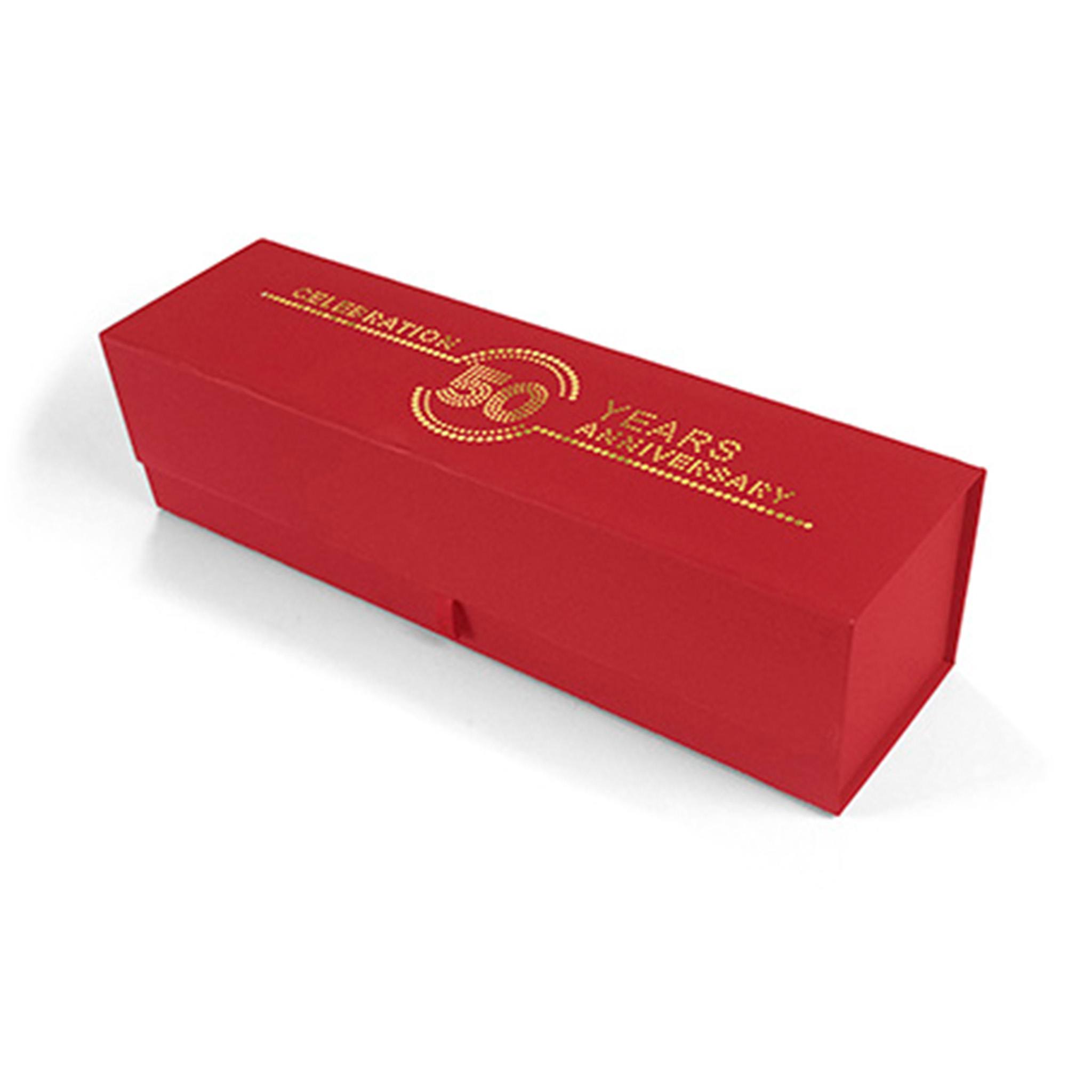 Gina Magnetic Closure Rectangle Box - Sparkle  Imprinted with Logo (Q184632)