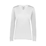 Holloway Women's Momentum Long Sleeve V-Neck T-Shirt (Q185222)