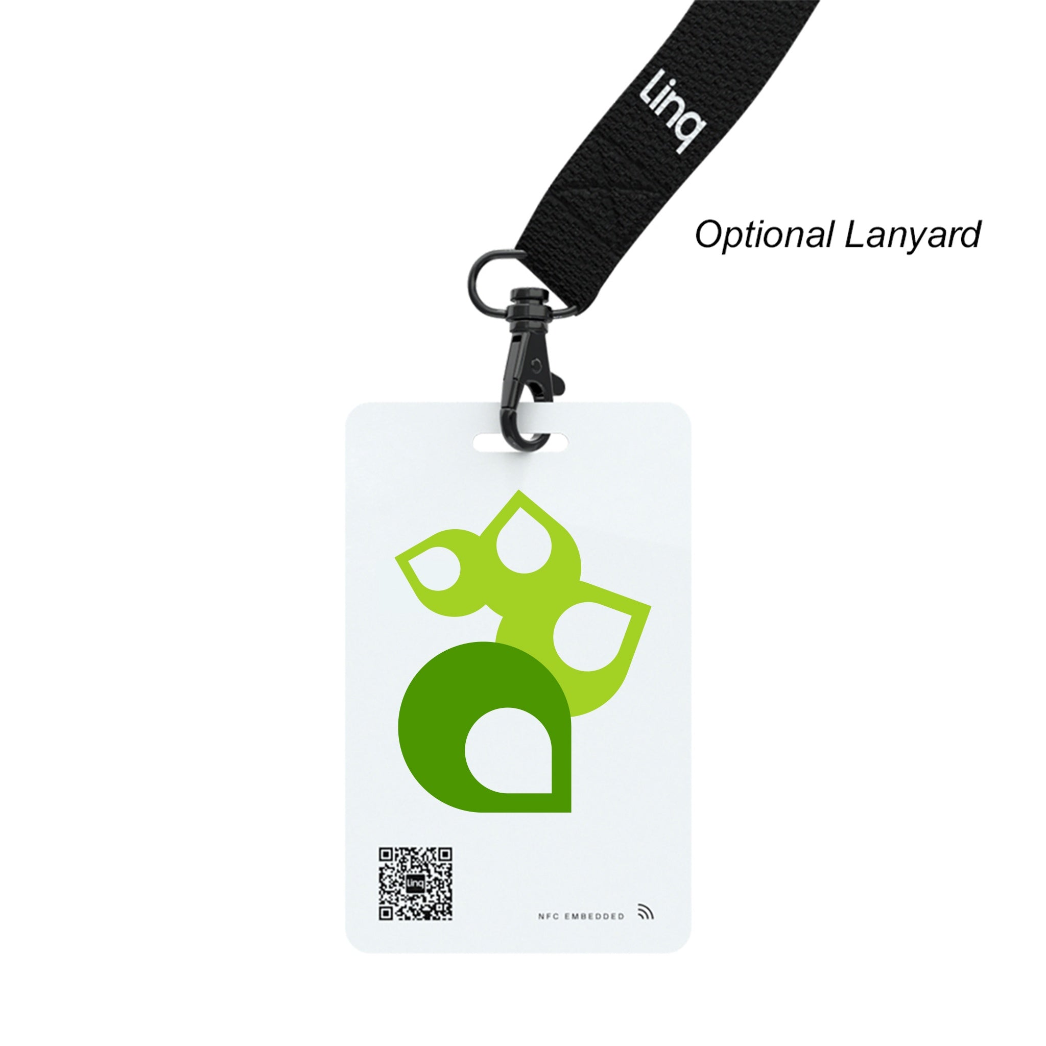 Linq Badge  Imprinted with Logo (Q185432)