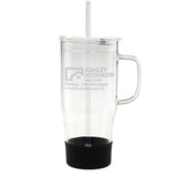 40 Oz. Cafe America Glass Mug (Q185532)