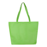Beach Tote Bags With Hook & Loop Fastener Closure (Q185711)