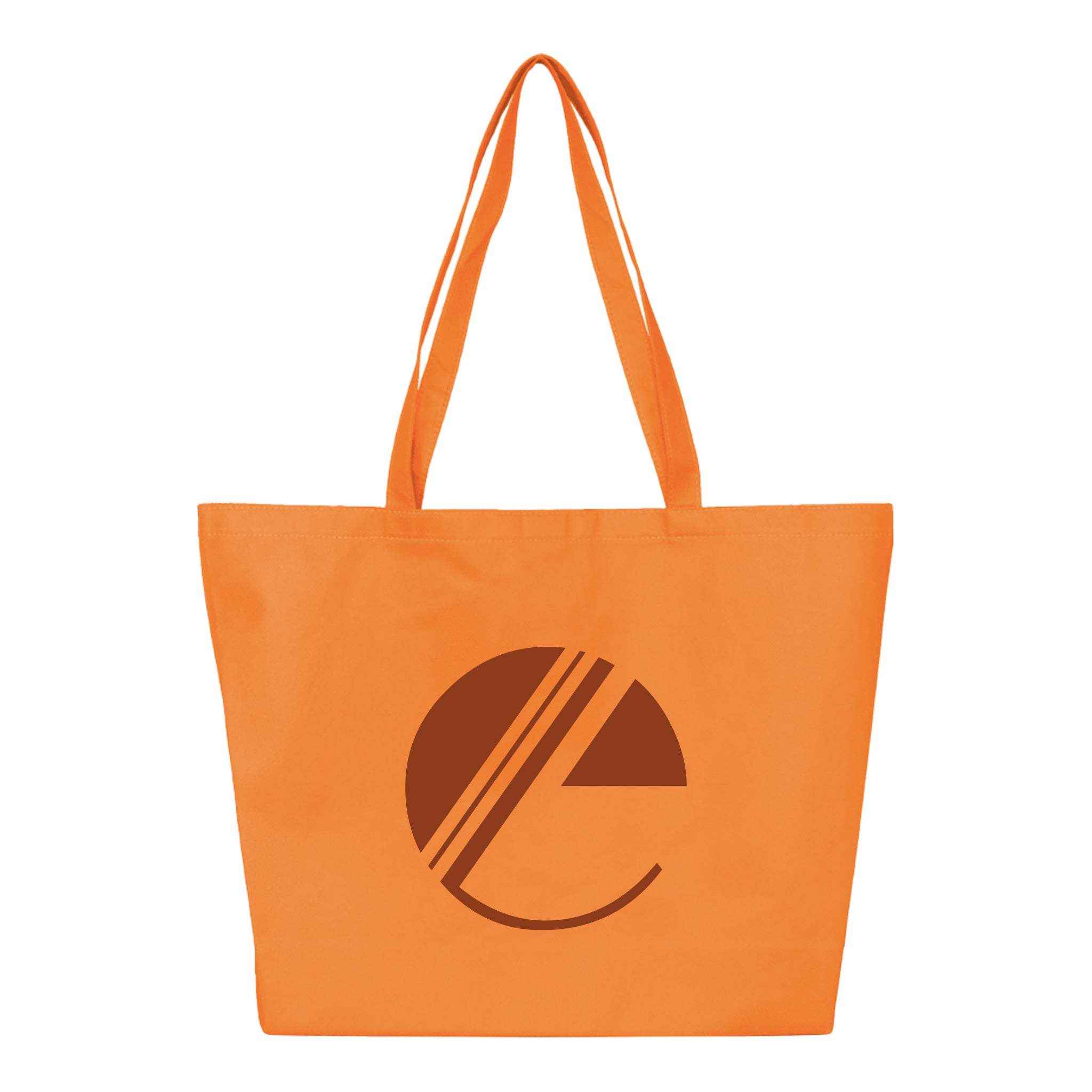 Beach Tote Bags With Hook & Loop Fastener Closure  Imprinted with Logo (Q185711)